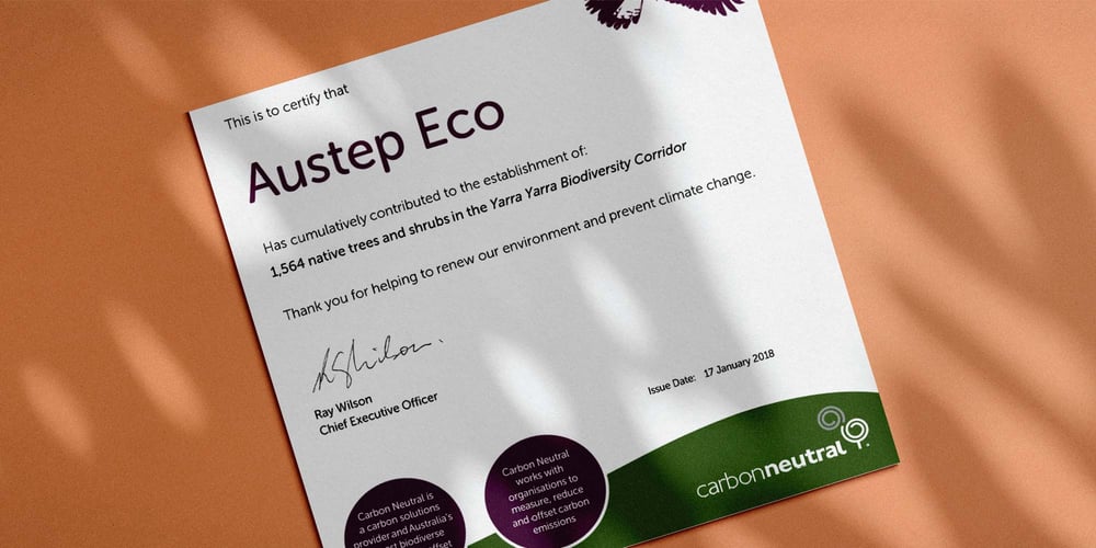 Austep_CarbonNeutralTreePlantingCertificate